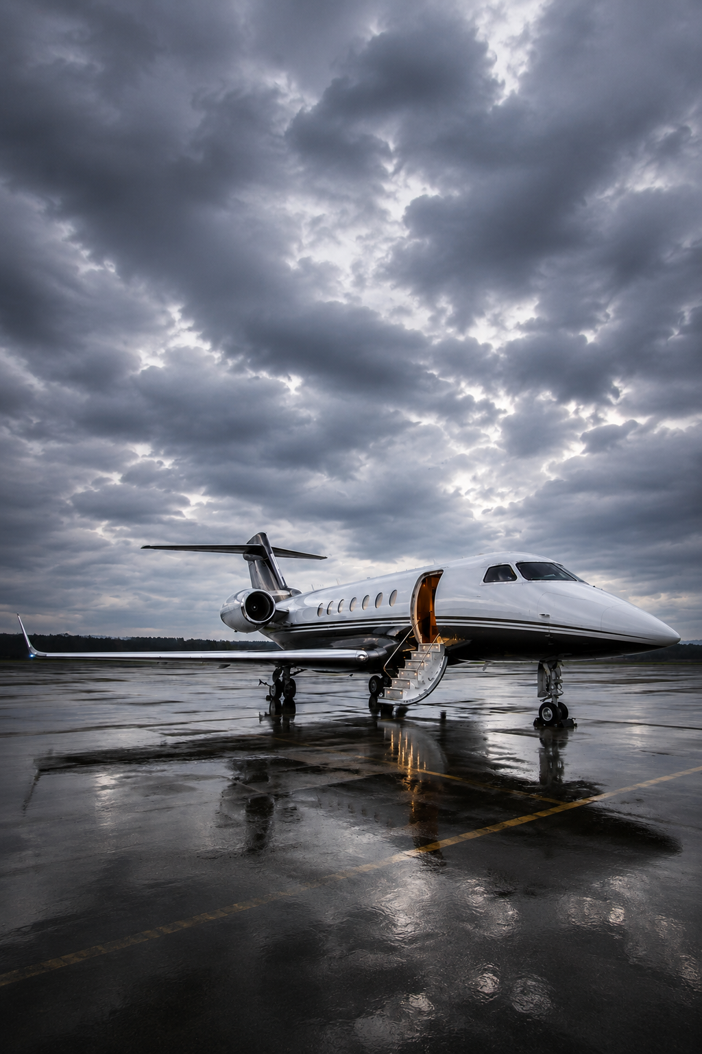 Mobile aircraft detailing services for private jets helicopters and turboprops