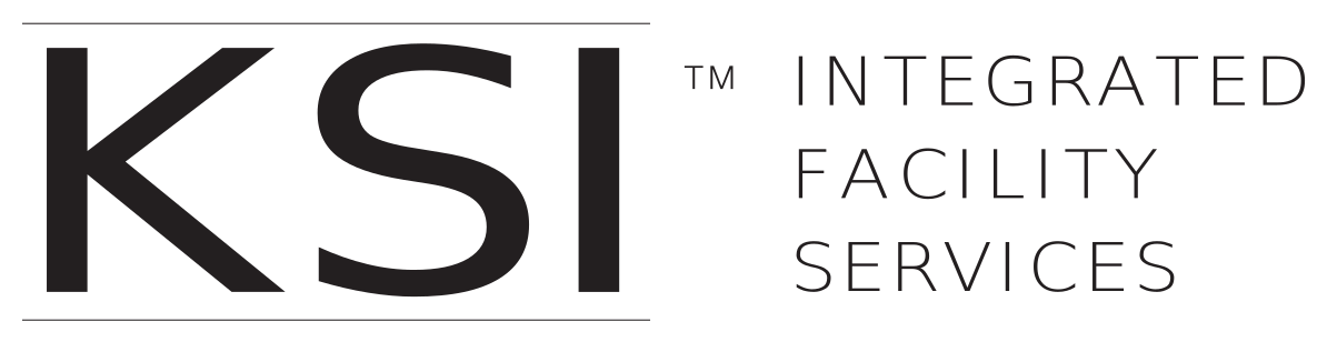 KSI logo with the words 'Integrated Facility Services' to the right.
