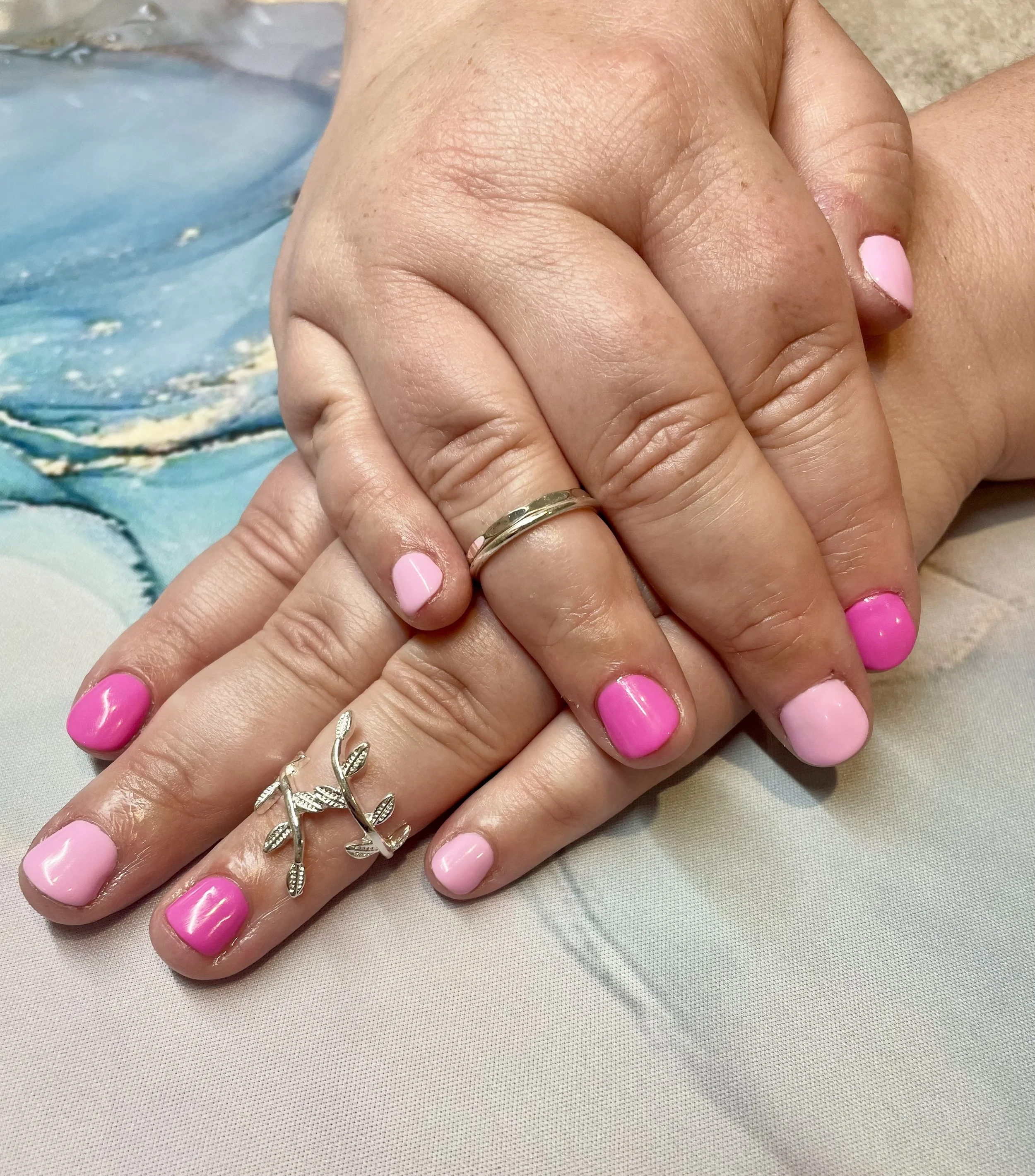 Barbie and Marylin Gel Polish Combo