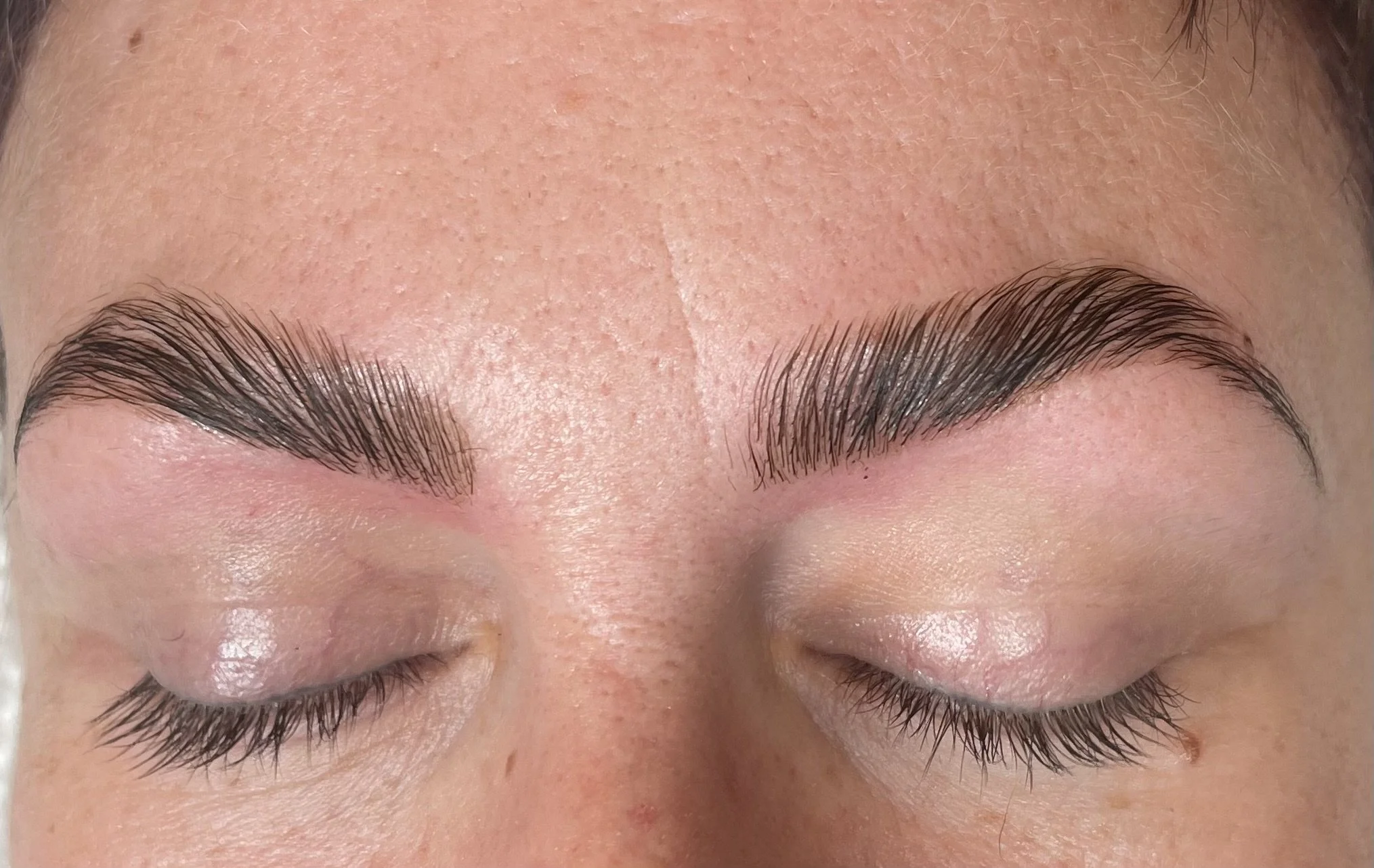 Brow Lamination w Tint and Wax