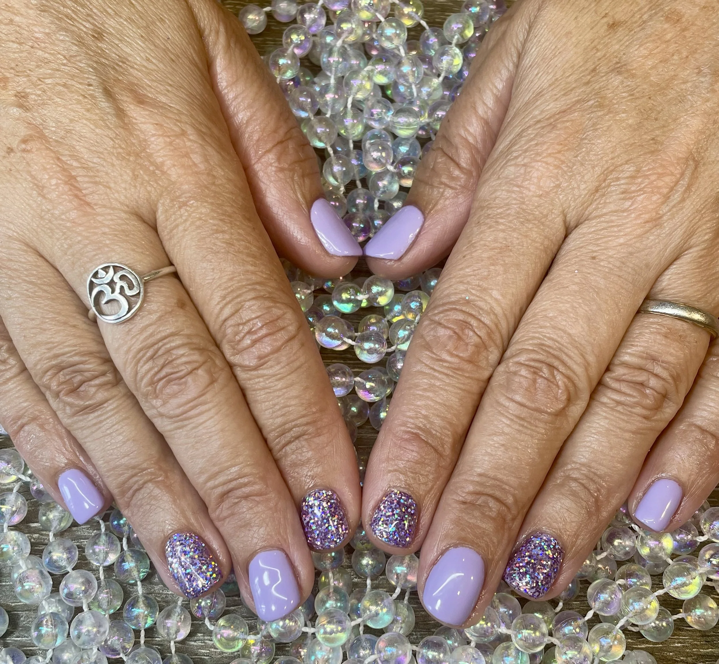 Californian Gel Polish with Glitter