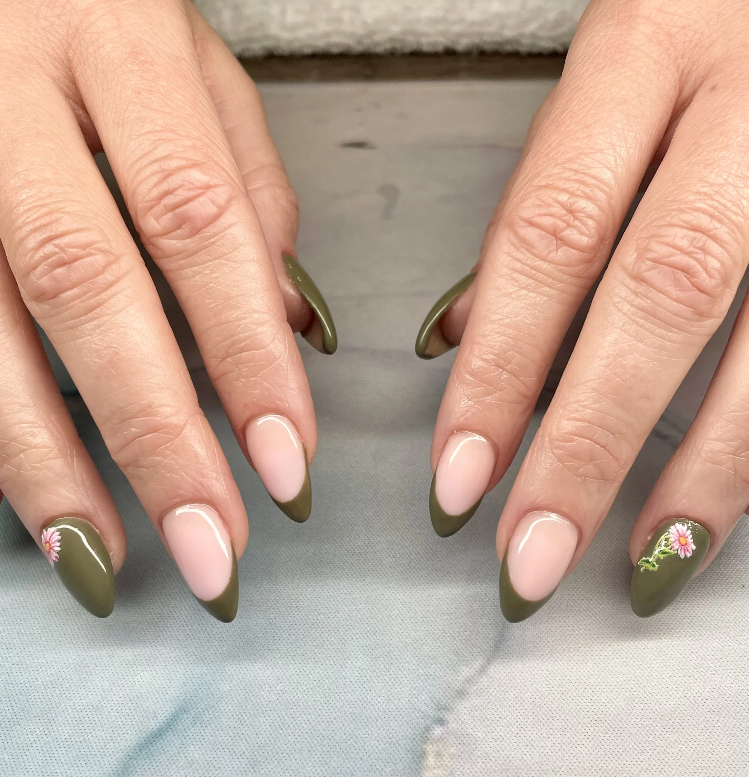 Beret Gel Polish over BIAB Dolly