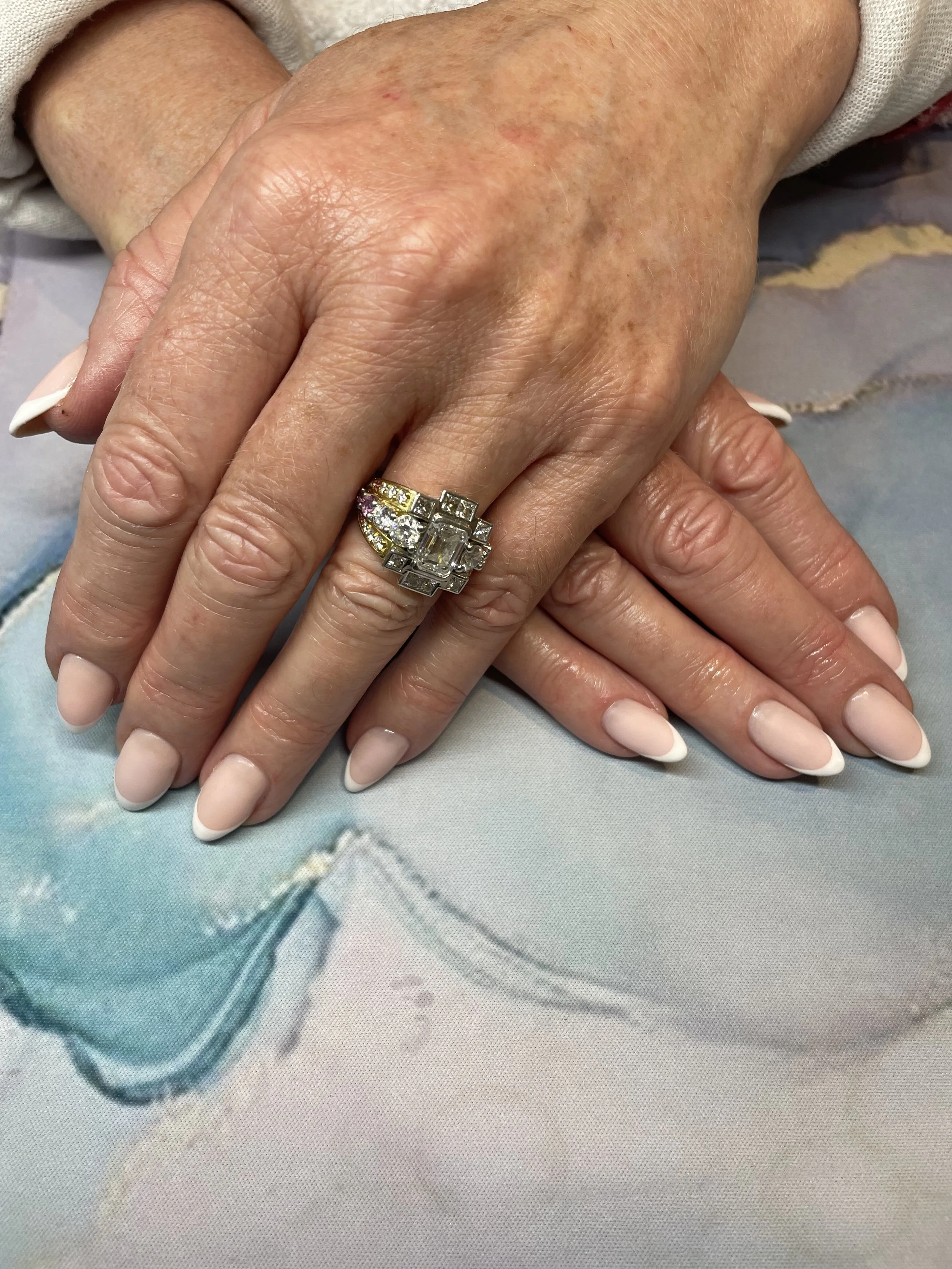 Sculpted French Tips All-in-One BIAB Overlay
