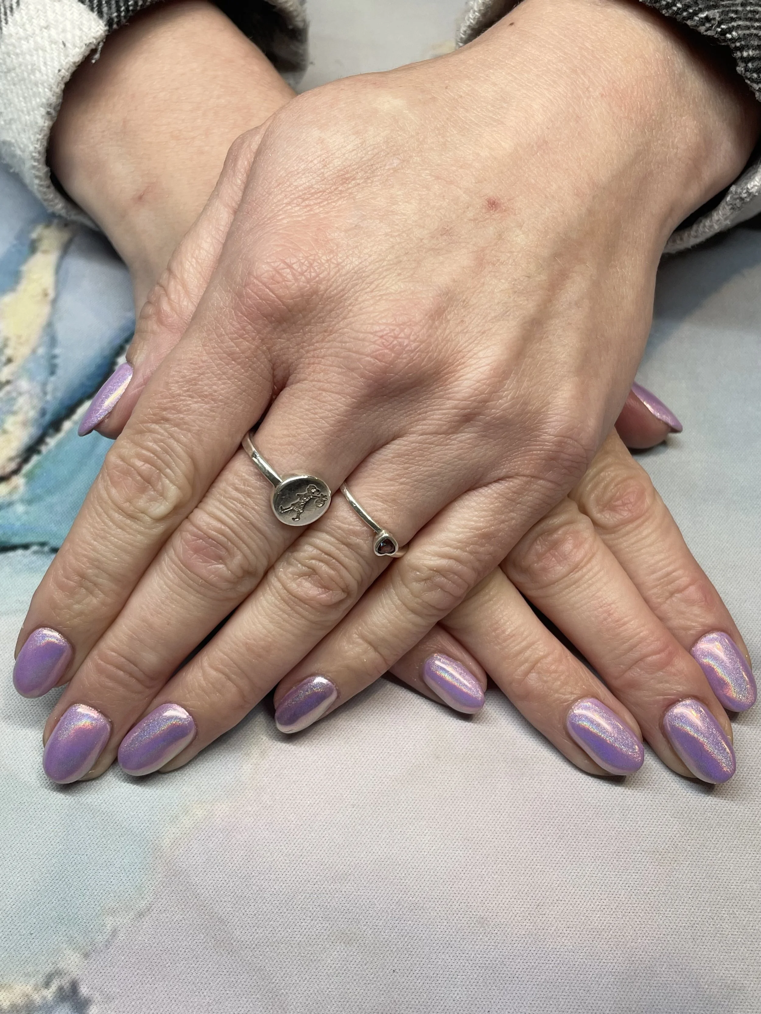 Prism Chrome over Marylin Gel Polish