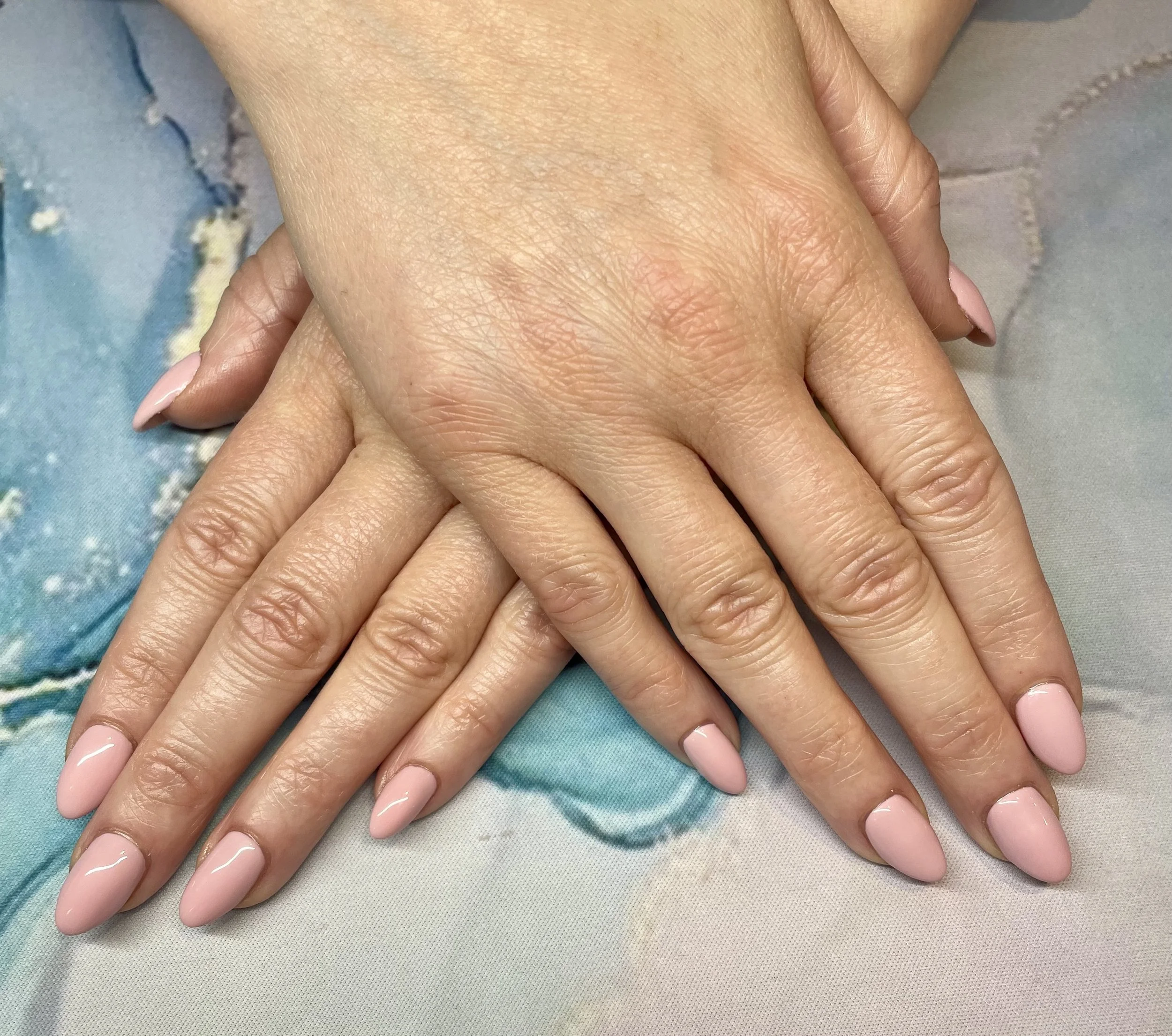 Petal Gel Polish over BIAB