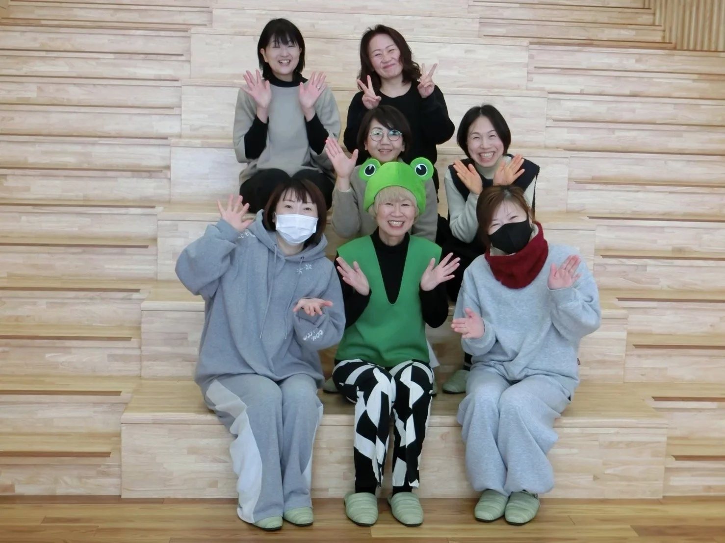 荘川町の皆さんとの集合写真