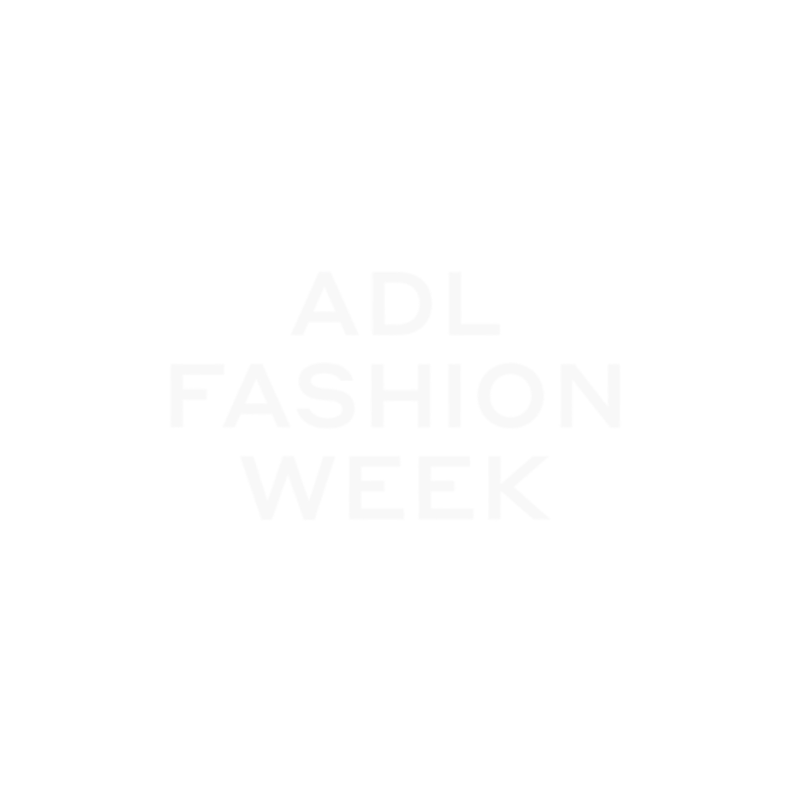 Black background with white text that reads "Adult Fashion Week" and "All week"