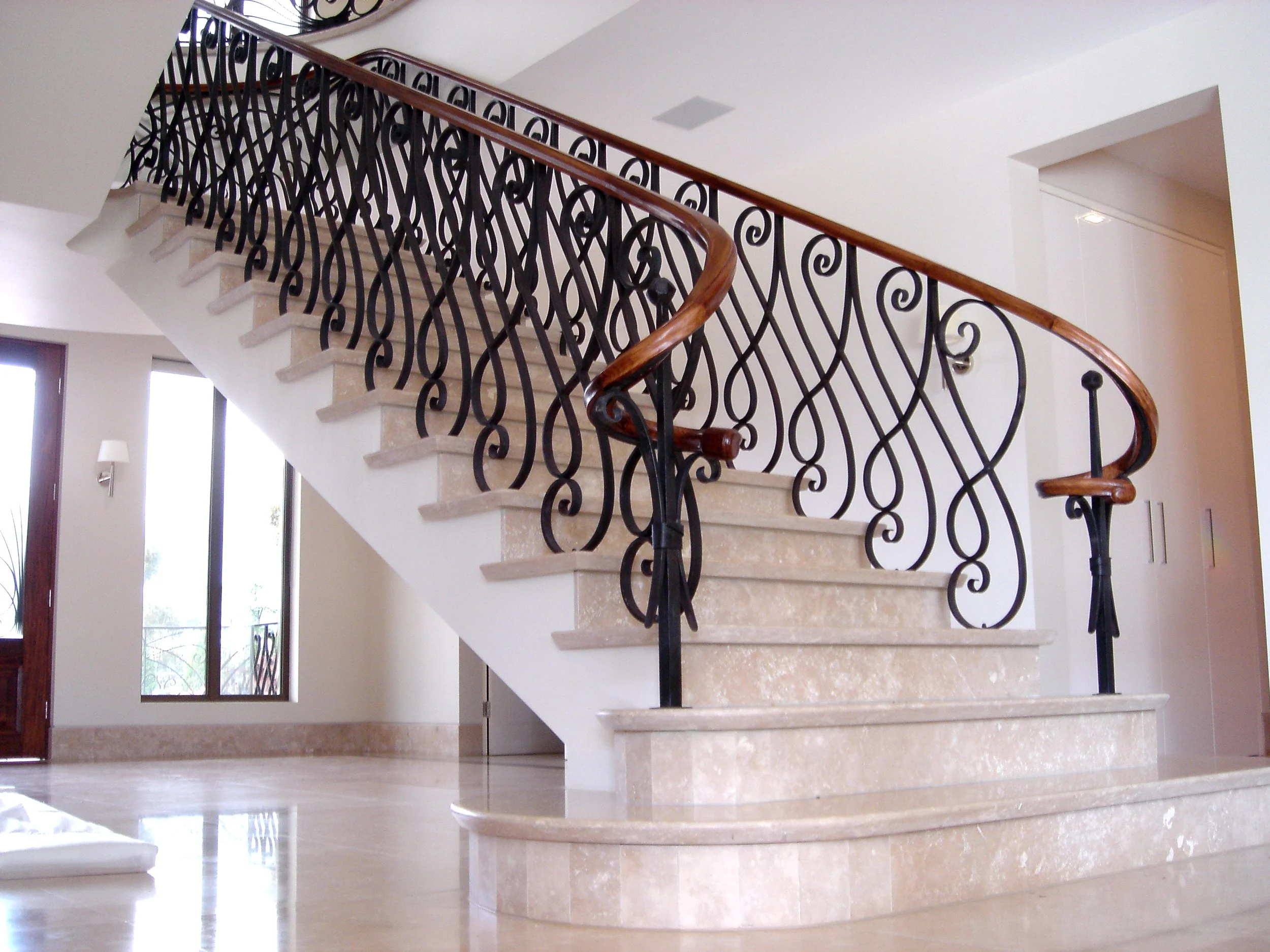 balustrade timber handrail stair void newel post00014 copy.JPG