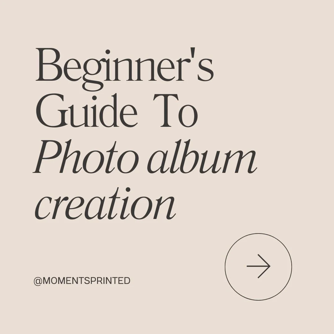 Well I know I said I'd be back soon...and that was 2 weeks ago 😂. We know time goes by so fast - that's why we all have thousands of photos in the cloud - and very few in beautiful photo albums. Here are some tips to get you started, and if you stil