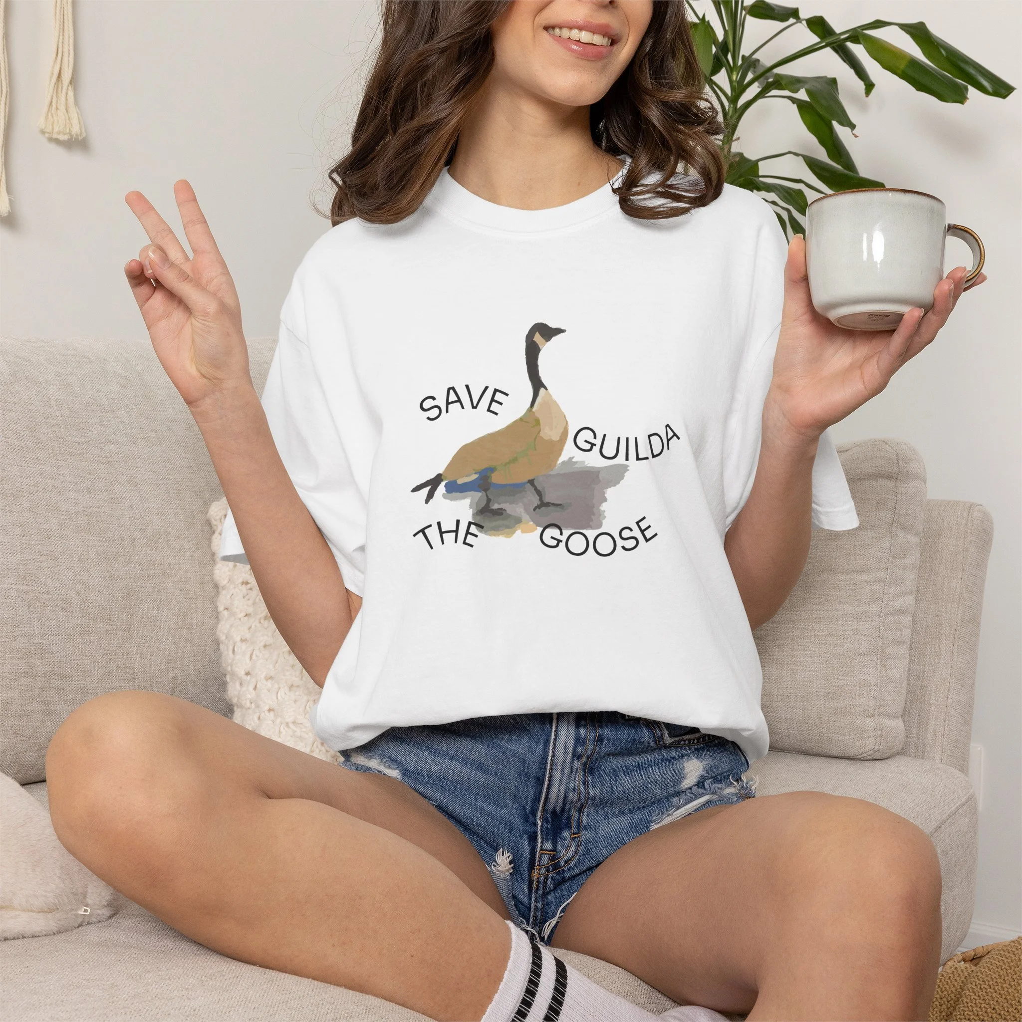 Save the Goose T-Shirt — Earthling Conservation Graphic Tee