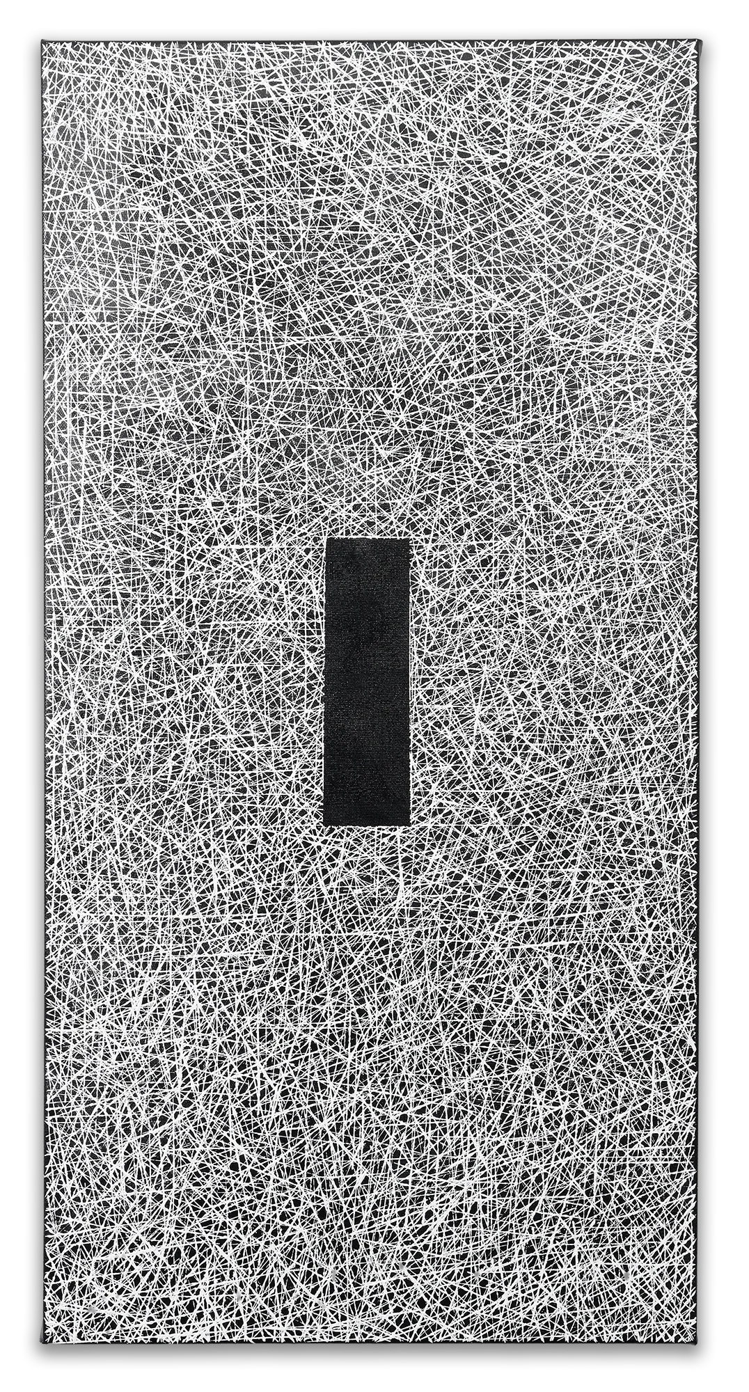 Contemporary abstract painting by Keith Hall combining expressive gesture, texture, and light.
