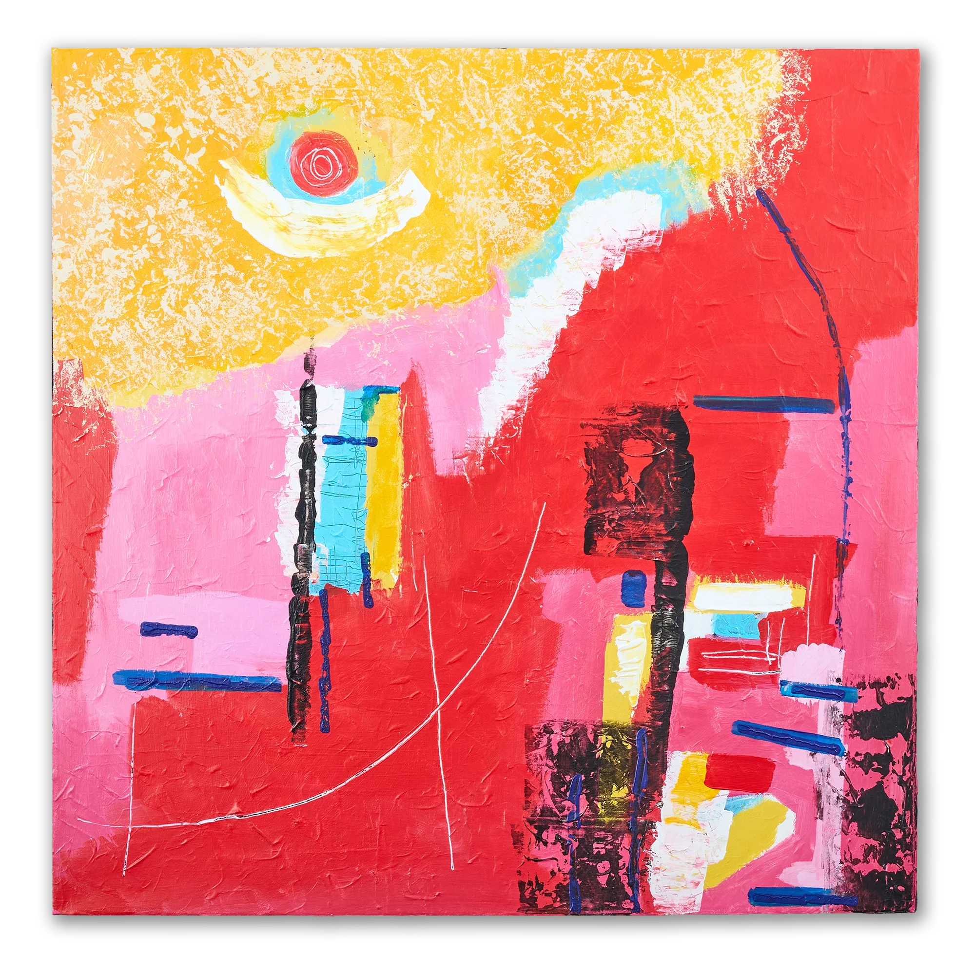 Keith hall art abstract artist gave of devotion