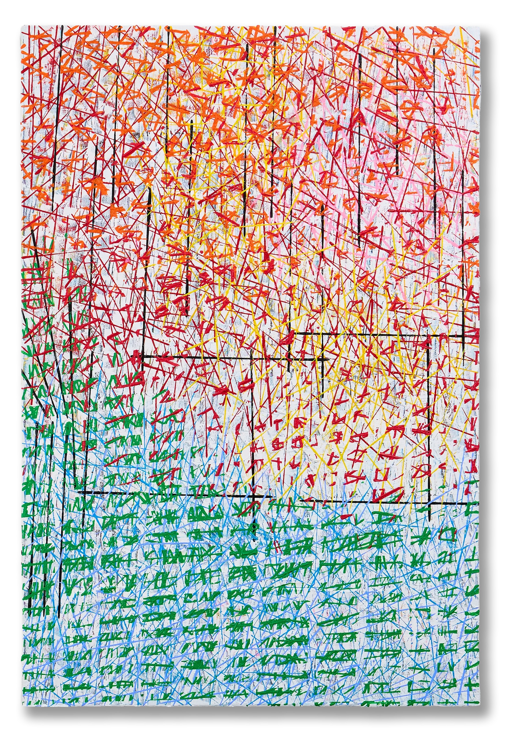 Original contemporary abstract painting by Keith Hall.