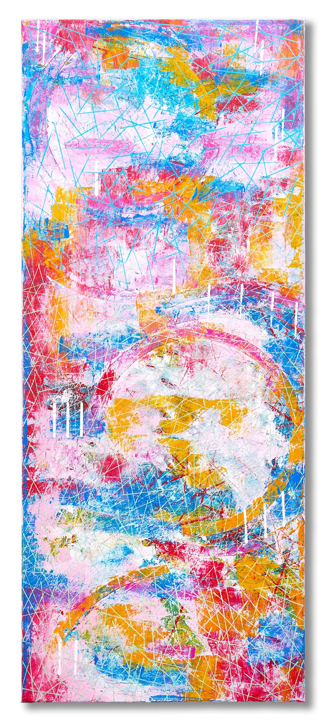 Abstract painting by Keith Hall, London-born contemporary artist living and working in Shanghai.