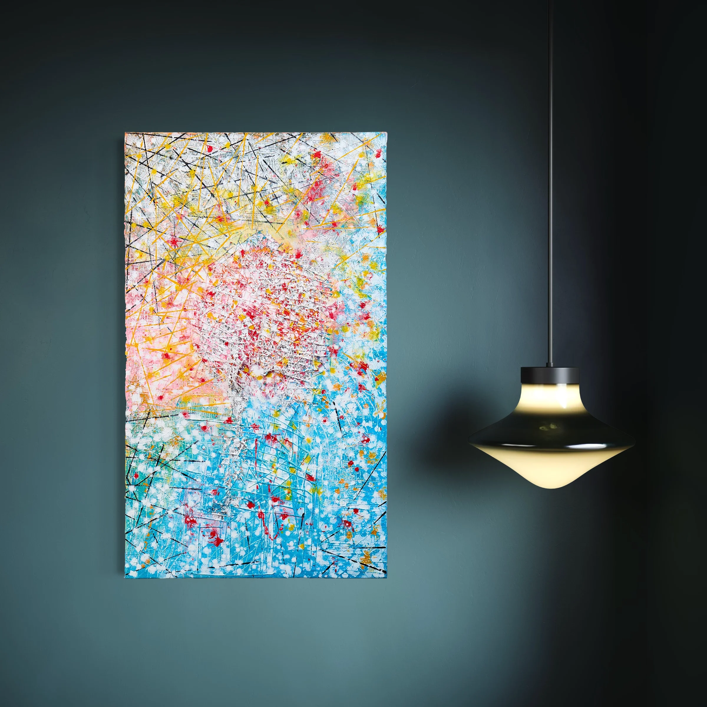 abstract art Shanghai London Keith hall