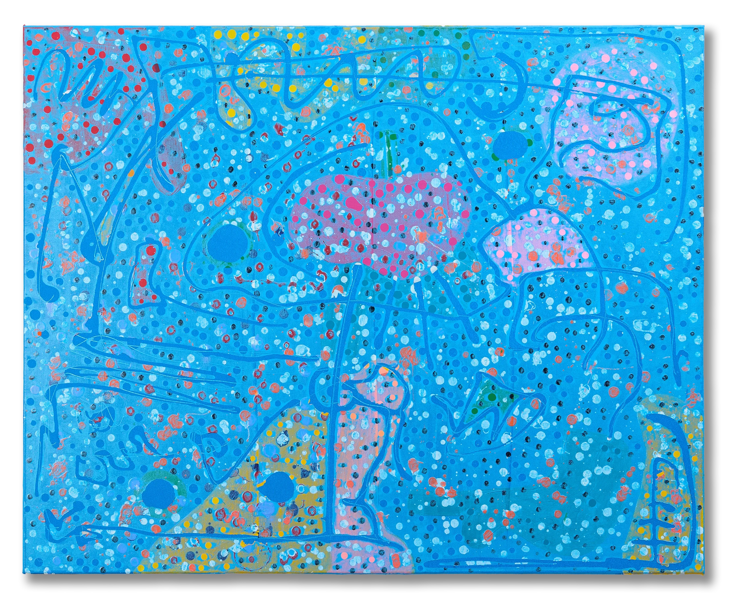 Contemporary artwork by Keith Hall exploring gesture, material, and atmosphere.