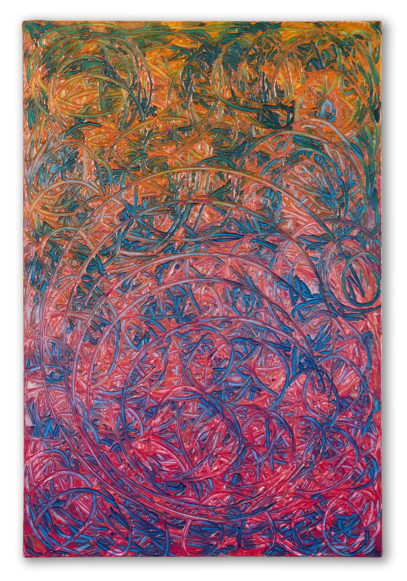 Keith Hall original contemporary artwork exploring atmosphere, structure, and emotional abstraction.