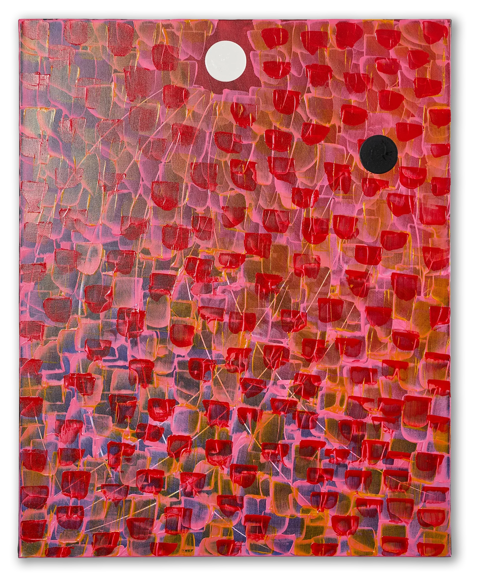Original contemporary abstract artwork by Keith Hall exploring gesture, material, and atmosphere.
