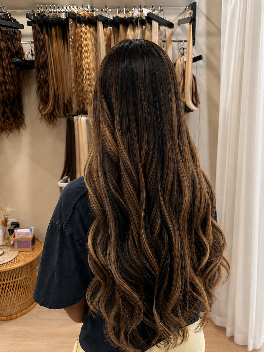Long Hair + Dimmension Highlights