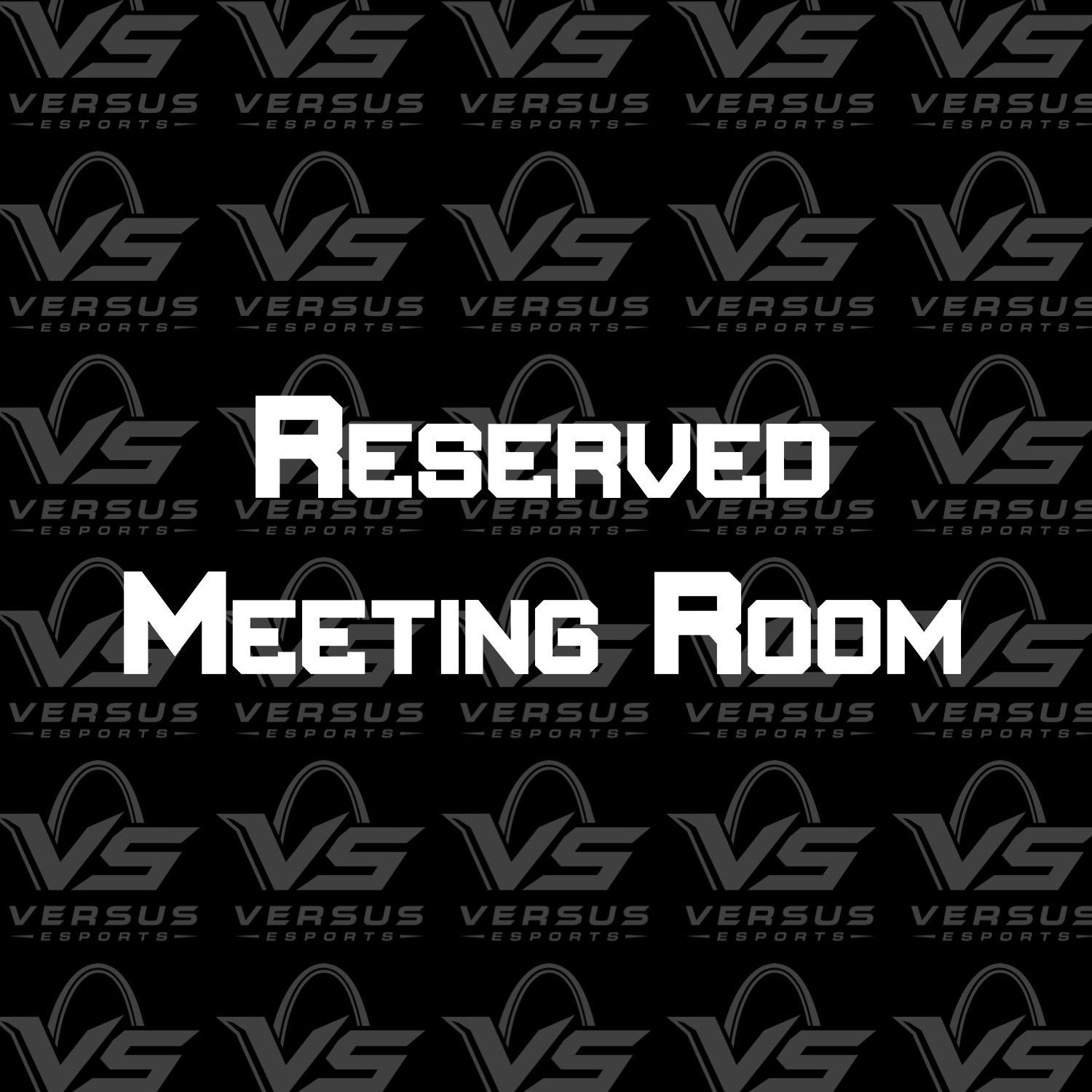 Reserved Meeting Room