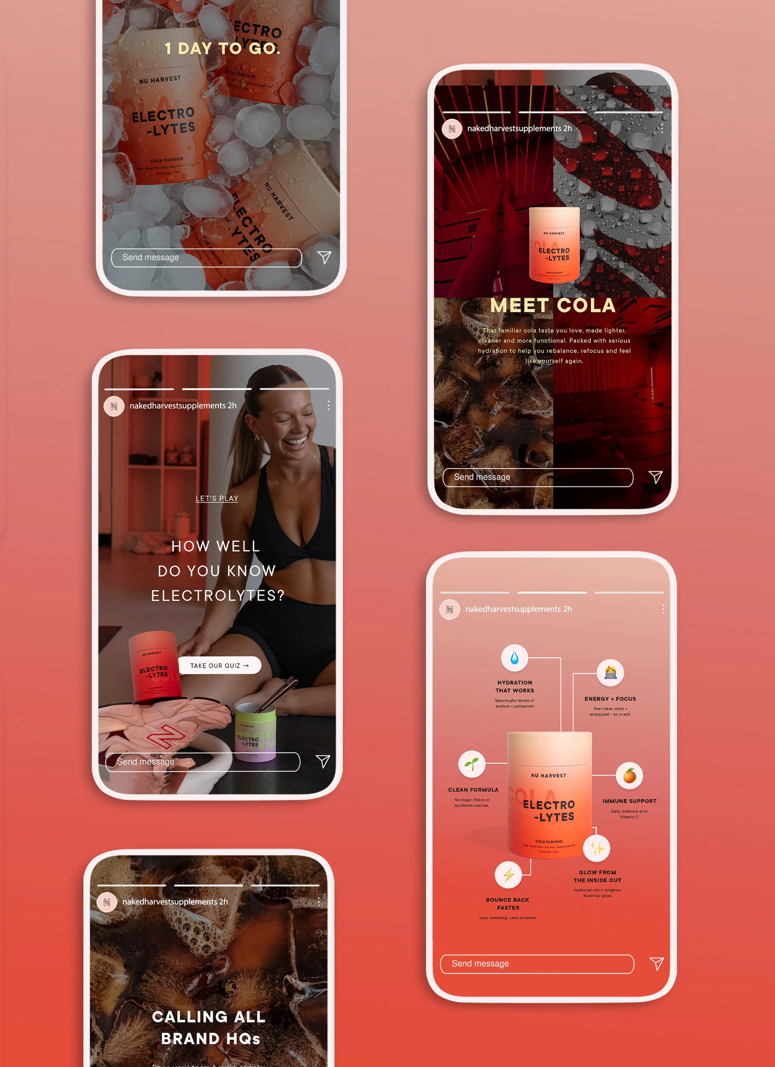Cola Electrolytes Social Launch