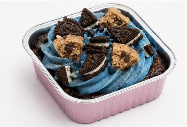 Cookie Monster Brownie