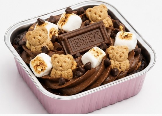 Campfire S'mores Brownie
