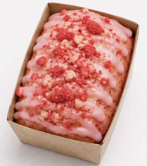 Strawberry Crunch Mini Dessert Loaf
