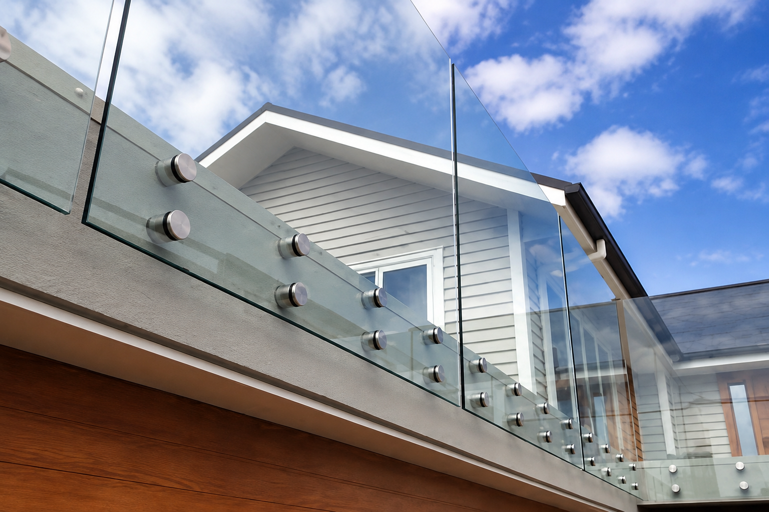glass balustrades for verandar