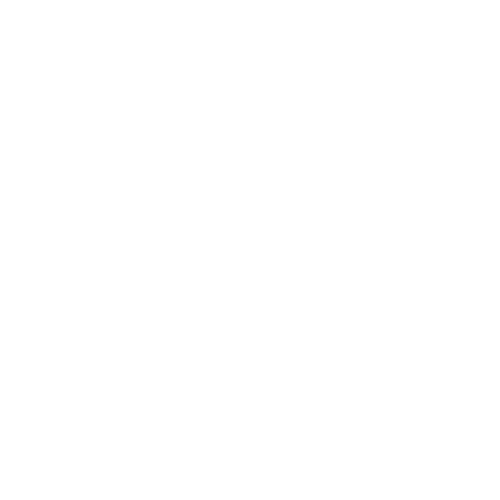 Neon outline of a telephone handset on a black background.