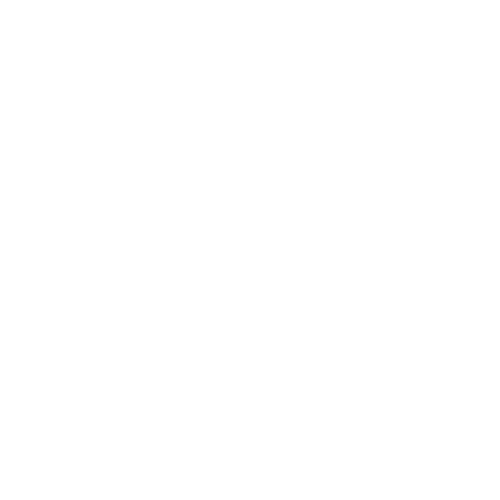 Outline icon of an envelope on a black background.