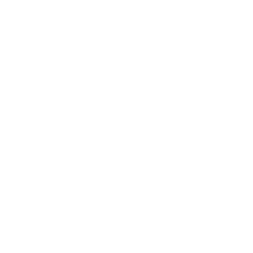 A black background clock icon with white outline and hands showing 3:00.