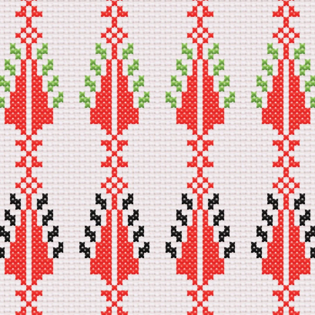 Cypress Tree Tatreez Wall Hanging Pattern