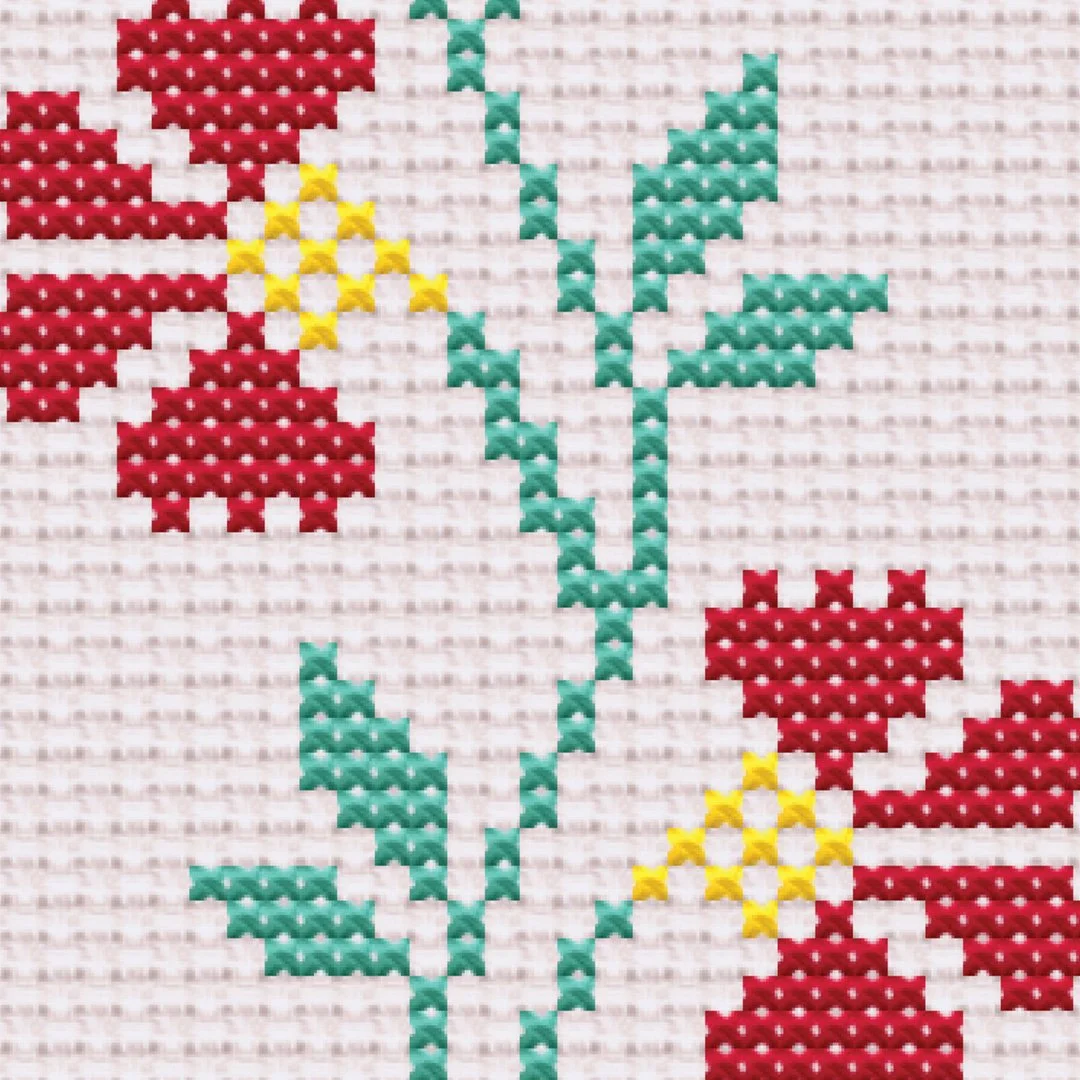 Tatreez Belt Design Pattern 3