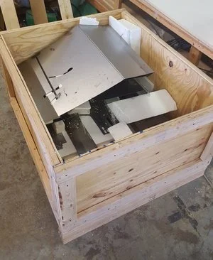 Kat Cole Crates and Ships Steel Pieces to KVO Industries