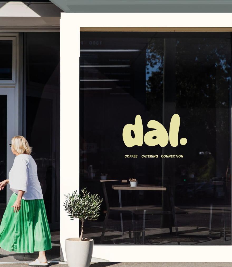dal Moorabool Street cafe in Geelong for takeaway coffee and lunch
