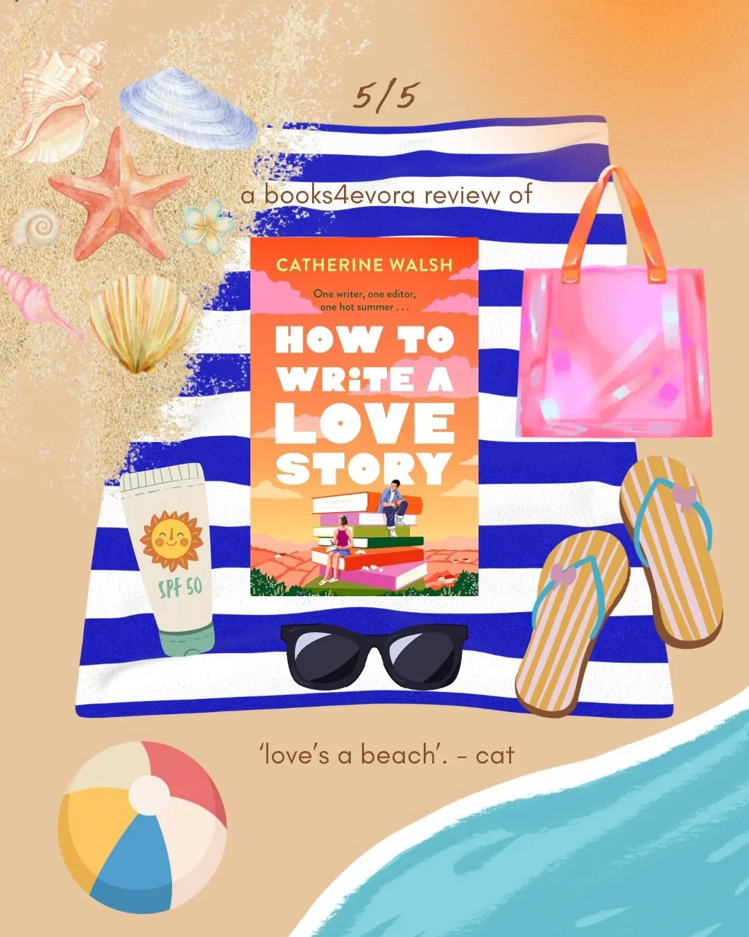 the Irish beach read

Catherine Walsh, the romance queen has done it again

This book has been on my anticipated list for this year, shoutout to my books of the year post

It did not disappoint, could not put it down and finished it in one day 

summ