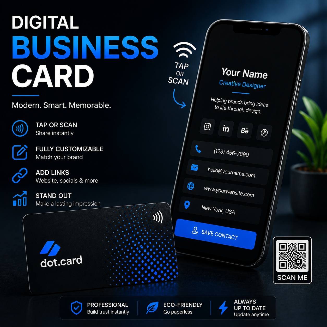 Create Digital Business Card
