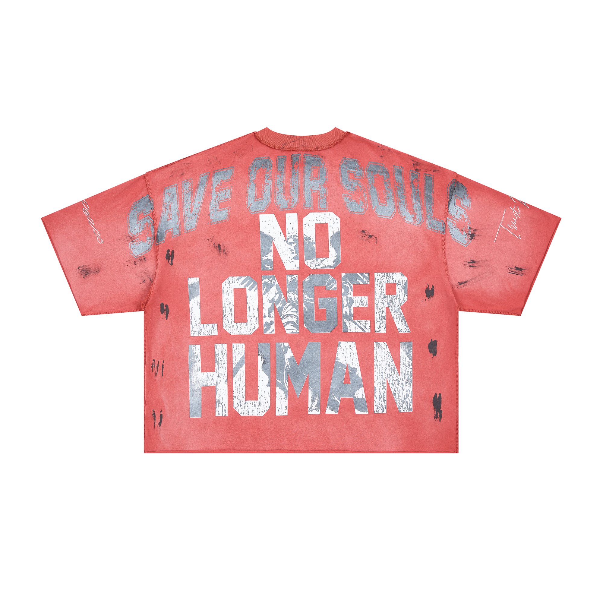 "PEACE PINK ANGEL HIP-HOP" OVERSIZED TEE