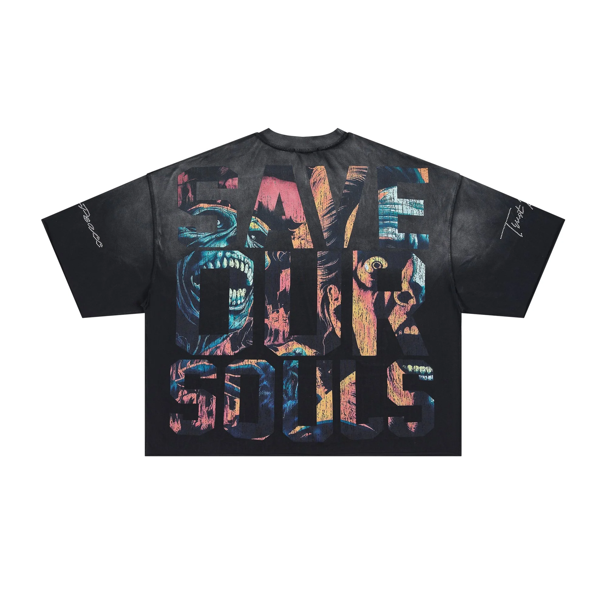 'NO LONGER HUMAN'  OVERSIZED TEE