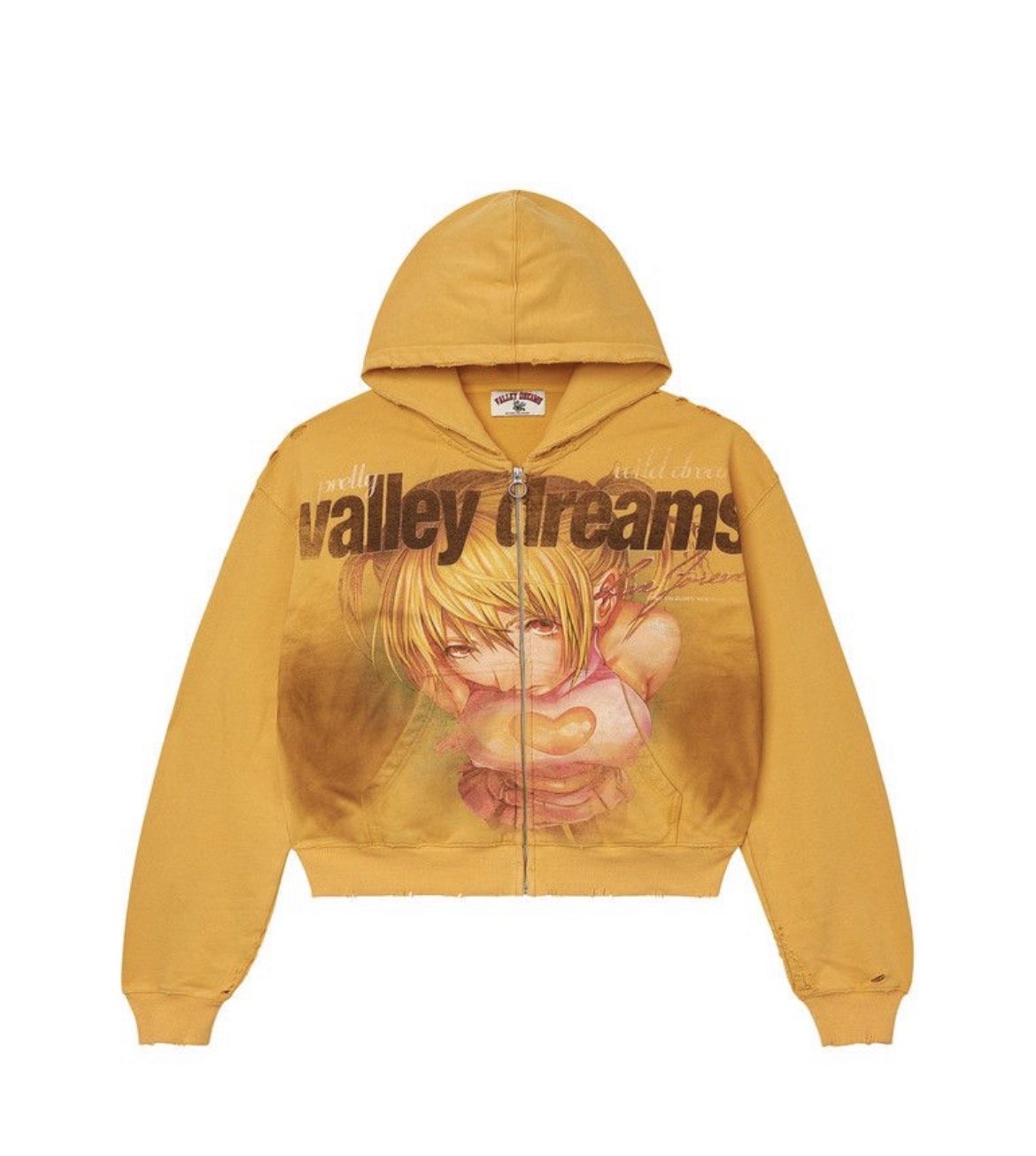 "GOLD RUSH" ZIP-UP
