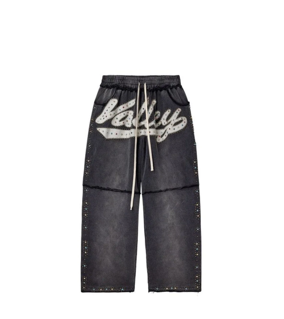 BLACK "SKITTLE" SWEATS
