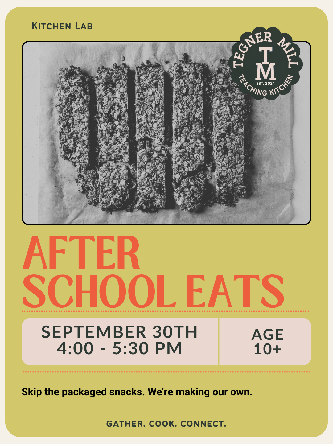 Kitchen Lab: After School Eats