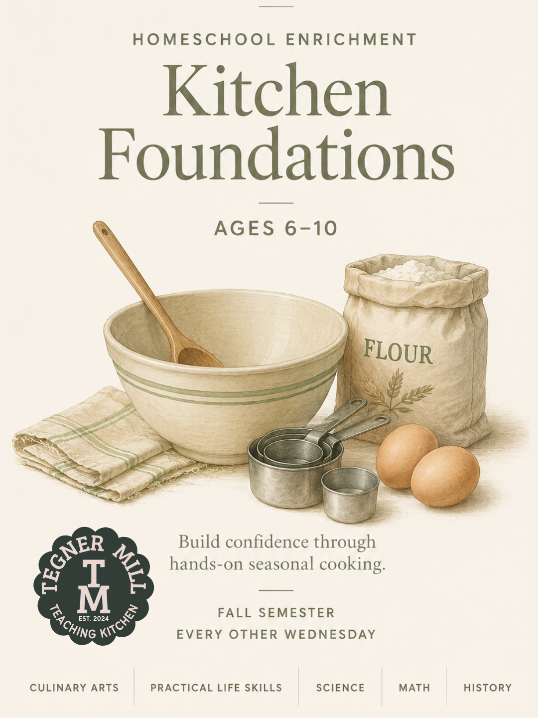 Payment Plan - Kitchen Foundations: Fall Semester
