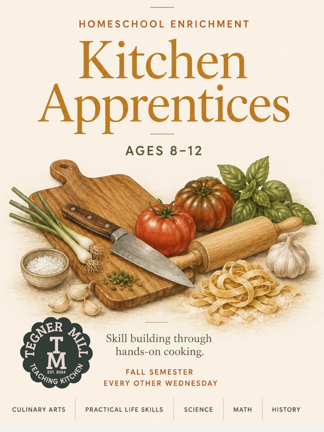 Payment Plan - Kitchen Apprentice: Fall Semester