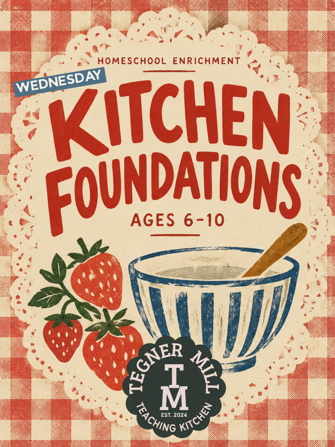 Kitchen Foundations: Wednesday Spring