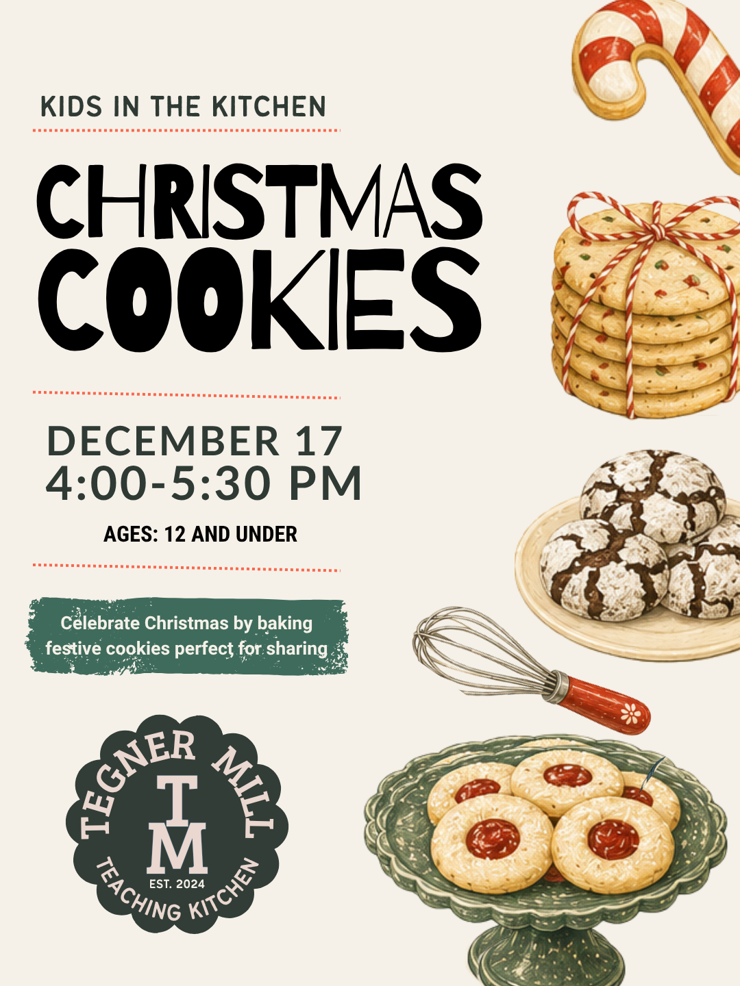Kids in the Kitchen: Christmas Cookies