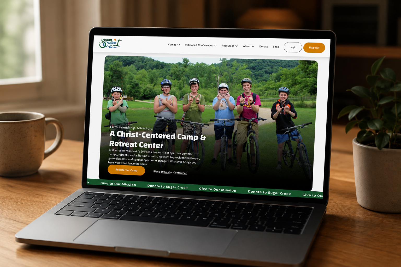 Sugar Creek Unveils Redesigned Website