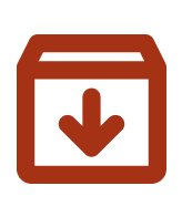 Icon of a brown box with a downward arrow inside, indicating download or storage.