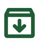 Icon of a file folder with a downward arrow indicating download